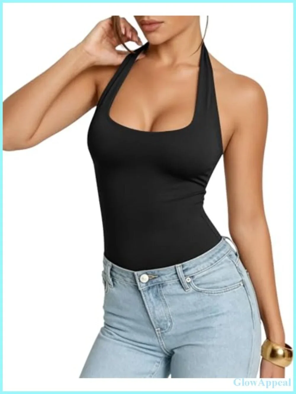 N/A jeans elastane or